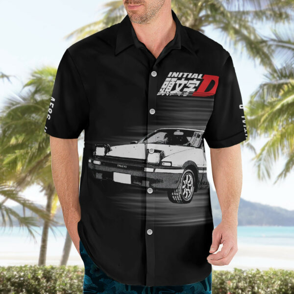 Fujiwara Tofu AE86 Hawaiian Shirt 3