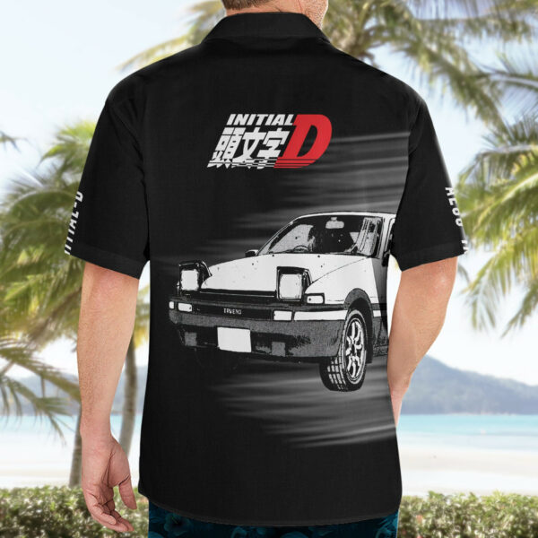 Fujiwara Tofu AE86 Hawaiian Shirt 4