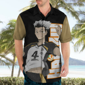 Fukurodani Kotaro Bokuto Hawaiian Shirt Haikyu 3
