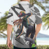 Futaba Sakura Persona Hawaiian Shirt Anime Mix Polygon Cyber 4