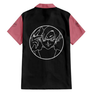 Goku Black Rose Dragon Ball Anime Hawaiian Shirt 2