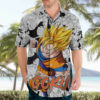 Goku Super Saiyan 2 Dragon Ball Hawaiian Shirt Anime Mix Manga 3