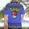 Greninja Pokemon Hawaiian Shirt Anime Pixel Christma Pattern 4