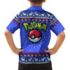 Greninja Pokemon Hawaiian Shirt Anime Pixel Christma Pattern 6