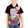 Griffith Berserk Hawaiian Shirt Black Blood 5