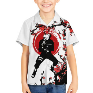 Hatake Kakashi Japan Style Hawaiian Shirt 5