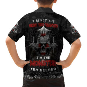 Im Not The Hero You Wanted Im The Monster You Needed Hawaiian Shirt 6