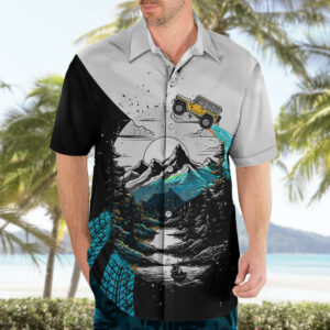Jeep Life Hawaiian Shirt Colorful Adventure 4