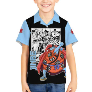 Jinbe One Piece Hawaiian Shirt Anime Mix Manga 5
