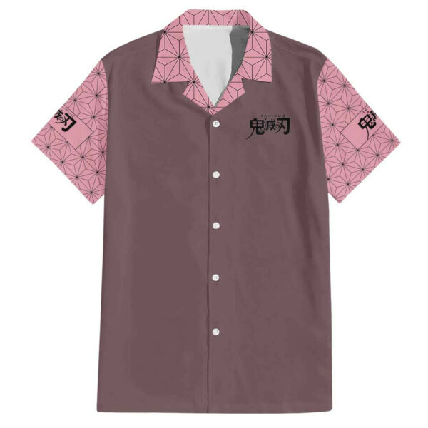 Kamado Nezuko Demon Slayer Hawaiian Shirt Anime 1