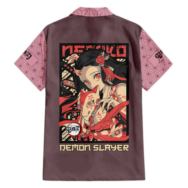 Kamado Nezuko Demon Slayer Hawaiian Shirt Anime 2