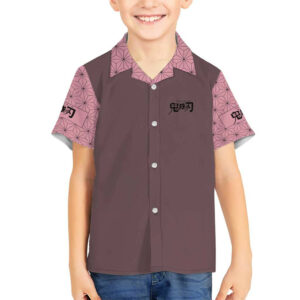 Kamado Nezuko Demon Slayer Hawaiian Shirt Anime 5