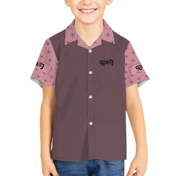 Kamado Nezuko Demon Slayer Hawaiian Shirt Anime 5
