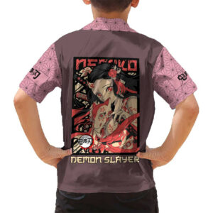 Kamado Nezuko Demon Slayer Hawaiian Shirt Anime 6