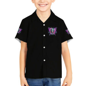 Karma Fairy Sugar Skull Hawaiian Shirt 5