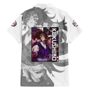 Kokushibo Kimesu No Yaiba Hawaiian Shirt Japan Anime 2