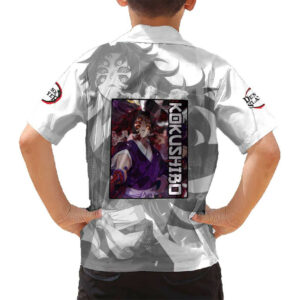 Kokushibo Kimesu No Yaiba Hawaiian Shirt Japan Anime 6