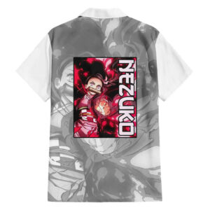Nezuko Kamado Demon Slayer Hawaiian Shirt Anime 2