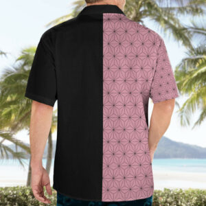 Nezuko Kamado Demon Slayer Hawaiian Shirt Anime 4 1