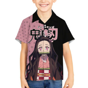 Nezuko Kamado Demon Slayer Hawaiian Shirt Anime 5 1
