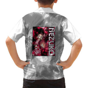 Nezuko Kamado Demon Slayer Hawaiian Shirt Anime 6
