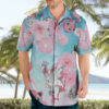 Pokemon Anime Hawaiian Shirt Fairy Type With Sakura Pattern 3