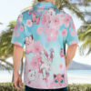 Pokemon Anime Hawaiian Shirt Fairy Type With Sakura Pattern 4