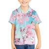 Pokemon Anime Hawaiian Shirt Fairy Type With Sakura Pattern 5