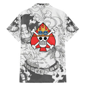 Portgas DAce One Piece Hawaiian Shirt Anime Mix Manga 2