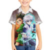 Power Duo Gon Killua Hunter X Hunter Hawaiian Shirt Anime 5