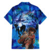 Raging Princess Mononoke Studio Ghibli Hawaiian Shirt Trippy 2