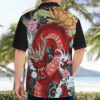 Red Dragon Hawaiian Shirt Japan Art 4