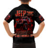 Red Jeep Hawaiian Shirt Jeep Because Im Too Lazy To Ride a Mountain Bike 6