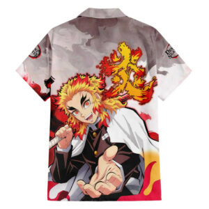 Rengoku Kyoujurou Demon Slayer Hawaiian Shirt Anime 2