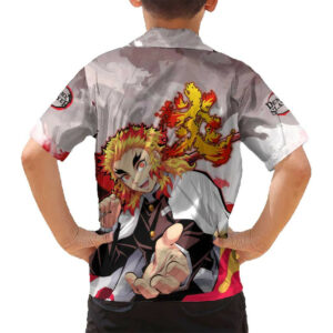 Rengoku Kyoujurou Demon Slayer Hawaiian Shirt Anime 6
