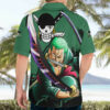 Roronoa Zoro One Piece Hawaiian Shirt Anime 4