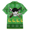 Roronoa Zoro One Piece Hawaiian Shirt Anime Mix Christmas 2