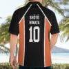 Shoyo Hinata Number 10 Karasuno Hawaiian Shirt 4