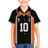 Shoyo Hinata Number 10 Karasuno Hawaiian Shirt 5