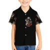Skl Rose Zero Fck Given Hawaiian Shirt 5