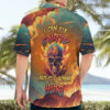 Skull Flaming Hawaiian Shirt I Can Fix Stupid But Its Gonna Hurt 4