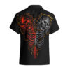 Skull Hawaiian Shirt Devil And Angel Twin Skull 2
