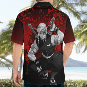 Tengen Uzui Japan Art Hawaiian Shirt 4