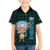Tony Tony Chopper Straw Hat Team One Piece Hawaiian Shirt Anime 5