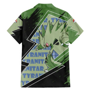 Tyranitar Hawaiian Shirt Pattern 2