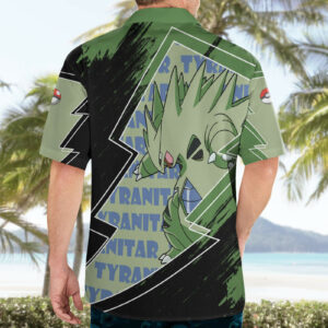 Tyranitar Hawaiian Shirt Pattern 4