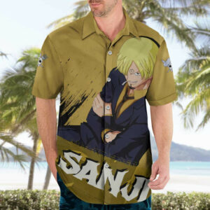 Vinsmoke Sanji One Piece Hawaiian Shirt Anime 3