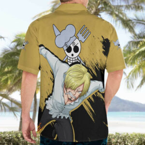 Vinsmoke Sanji One Piece Hawaiian Shirt Anime 4