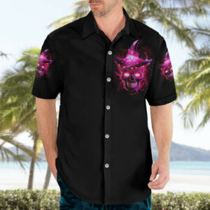 Witch Skull Hawaiian Shirt Iam The Spell 4