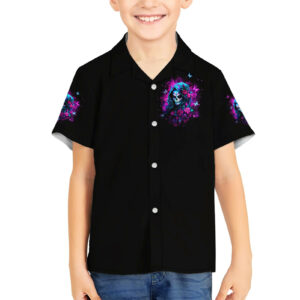 Witch Skull Hawaiian Shirt Im A Good Person But Dont Give Me A Reason To Show Evil Side 5